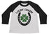 Shirts By Sarah Boy's St. Patrick's Day Lucky Charm St. Patrick's Day 3/4 Sleeve Raglan Shirt-Shirts By Sarah