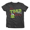 Shirts By Sarah Youth Toadally Yours Kids Funny Frog Valentines Day T-Shirt Boy's Girl's