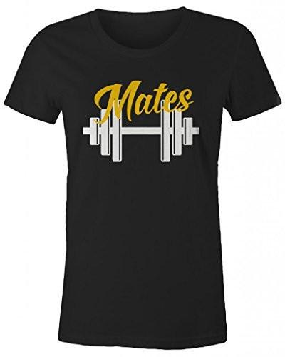 Shirts By Sarah Women's Matching Swole Mates Workout T-Shirts (Mates)-Shirts By Sarah