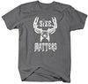 Shirts By Sarah Men's Funny Hunting T-Shirt - Size Matters Deer Shirts