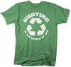 Shirts By Sarah Men's Funny Hunting Shirt Circle Of Life Hunter T-Shirts