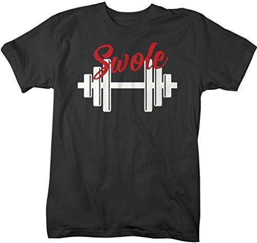 Shirts By Sarah Unisex Matching Swole Mates Workout T-Shirts (Swole)-Shirts By Sarah