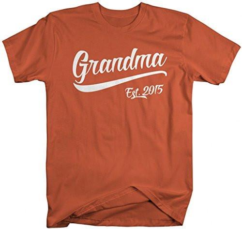 Shirts By Sarah Women's Grandma Est. 2015 T-Shirt Unisex Established Shirts-Shirts By Sarah