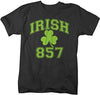 Shirts By Sarah Men's St. Patrick's Day Area Code T-Shirt Boston Irish 857