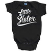 Shirts By Sarah Baby Girl's Little Sister One Piece Bodysuit Creeper