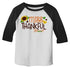 Shirts By Sarah Little Girl's Little Miss Thankful Thanksgiving Toddler Raglan-Shirts By Sarah