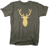 Shirts By Sarah Men's Deer Silhouette T-Shirt Hunter Shirts Hunting Buck
