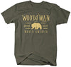 Shirts By Sarah Men's Woodsman T-Shirt Hunter Brave Bear Shirts
