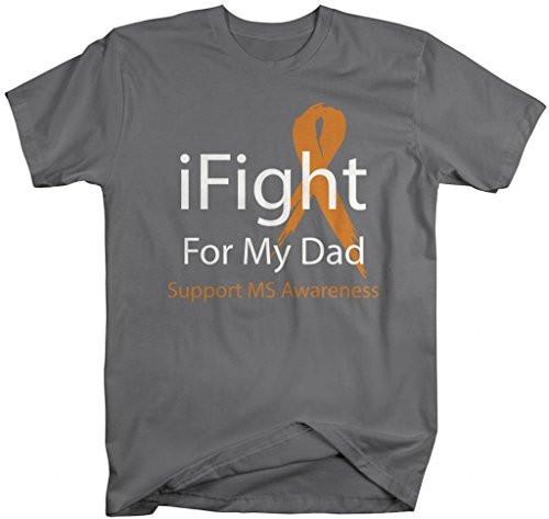 Shirts By Sarah Unisex Mulitple Sclerosis iFight For My Dad T-Shirt-Shirts By Sarah