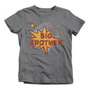Shirts By Sarah Boy's Big Brother Comic T-Shirt Bubble Stars Fun Shirt