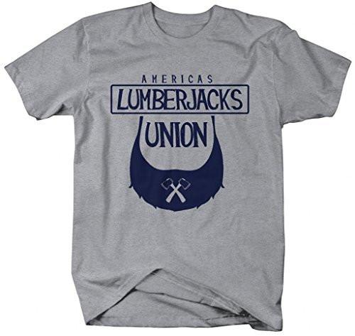 Shirts By Sarah Men's America's Lumberjacks Union T-Shirts-Shirts By Sarah