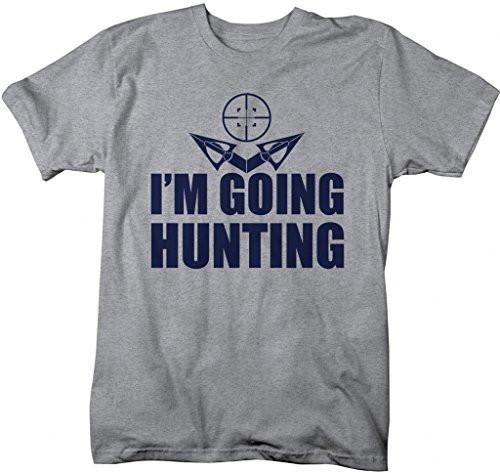 Shirts By Sarah Men's I'm Going Hunting T-Shirt Hunter's Shirts-Shirts By Sarah