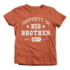 Shirts By Sarah Boy's Promoted Big Brother Dept T-Shirt Athletic Shirts 2015