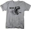 Shirts By Sarah Men's Hipster Never Forget Dinosaur T-Shirt