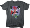 Shirts By Sarah Men's Hipster Grunge Panda T-Shirt Angry Pandas Bear Shirts