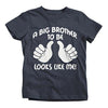 Shirts By Sarah Boy's Big Brother To Be Shirt Looks Like Me Funny Promoted T-Shirt