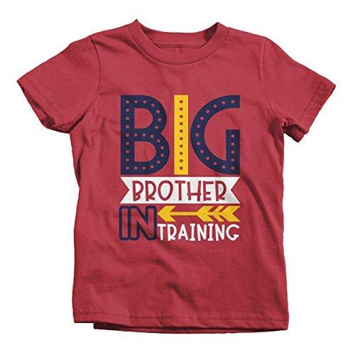 Shirts By Sarah Boy's Big Brother in Training T-Shirt Promoted Shirt Baby Announcement-Shirts By Sarah