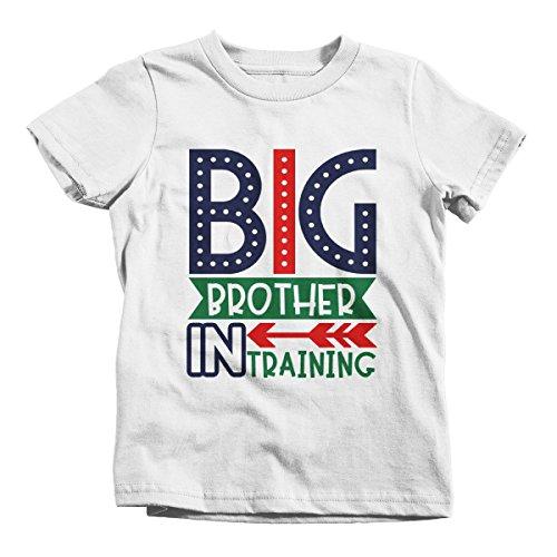 Shirts By Sarah Boy's Big Brother in Training T-Shirt Promoted Shirt Baby Announcement-Shirts By Sarah