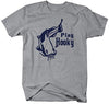 Shirts By Sarah Men's Funny Fishing T-Shirt Play Hooky Shirts For Fishermen