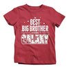 Shirts By Sarah Boy's Best Big Brother In Galaxy T-Shirt Cute Space Shirt