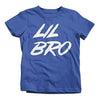 Shirts By Sarah Boy's Lil Bro T-Shirt Brother Matching Shirts