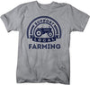 Shirts By Sarah Men's Support Local Farming T-Shirt Tractor Farm Shirts