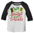 Shirts By Sarah Little Girl's Funny Trade Brother For Presents Toddler 3/4 Sleeve Raglan-Shirts By Sarah