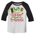 Shirts By Sarah Little Boy's Funny Trade Sister For Presents 3/4 Sleeve Toddler Raglan-Shirts By Sarah