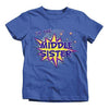 Shirts By Sarah Girl's I'm The Middle Sister T-Shirt Comic Superhero Shirt