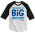 Shirts By Sarah Boy's Toddler Promoted to Big Brother EST. 2019 Baby Reveal T-Shirt Cute Shirt 3/4 Sleeve Raglan-Shirts By Sarah