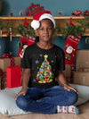 Kids Christmas Tree T Shirt Autism Christmas Shirts Puzzle Christmas Tree Shirt Tree Shirt Autistic Shirt