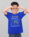 Kids Autism T Shirt Seeing World Different Angles Shirt Autism Awareness Shirt Cute Autism Tee