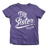 Shirts By Sarah Toddler Girl's Big Sister Est. 2018 T-Shirt Sibling Matching Tee