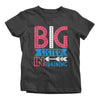 Girl's Big Sister In Training T-Shirt Baby Announcement Reveal Idea Shirt