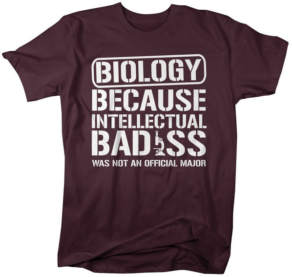Biology T-Shirt Intellectual Bad*ss Funny Shirts-Shirts By Sarah