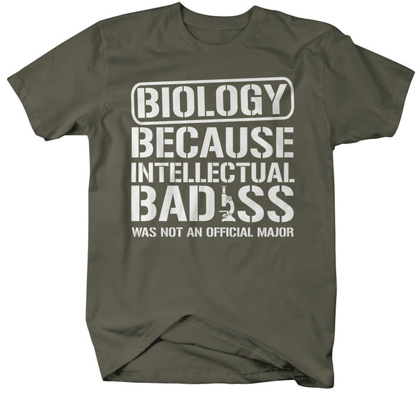Biology T-Shirt Intellectual Bad*ss Funny Shirts-Shirts By Sarah