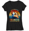 Women's V-Neck Nurse T Shirt Can't Stay Home Shirt Nurse Shirt Fight For You Nurse Gift Idea Nursing Shirts Hero Shirt