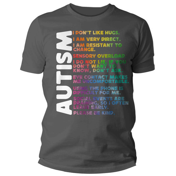 Men's Personalized Autism Shirt Custom Neurodivergent Awareness Neurodiversity Divergent Asperger's Syndrome Spectrum ASD Tee Man Unisex-Shirts By Sarah