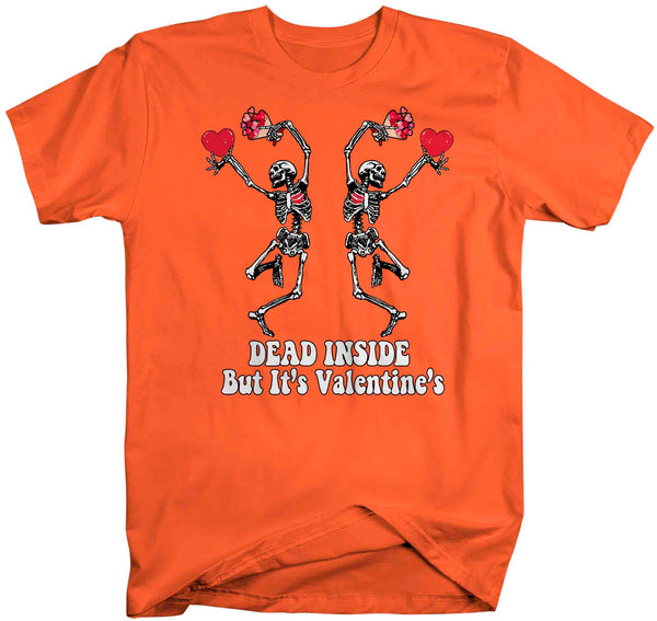 Men's Valentine's Day T Shirt Grunge Shirt Dead Inside Tee Skeleton TShirt Mans Unisex Graphic Pastel Grunge Clothing Top-Shirts By Sarah