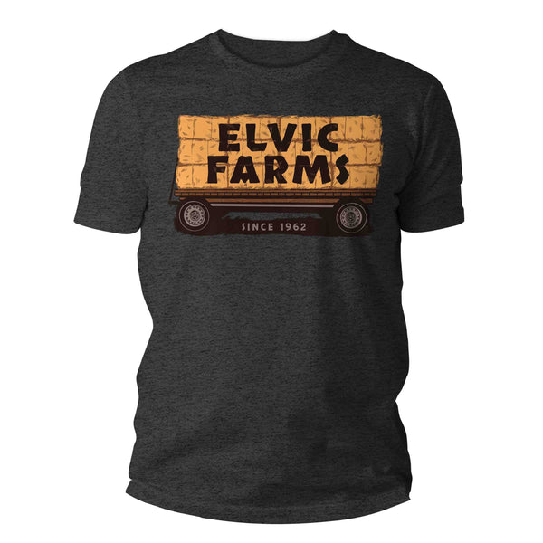 Men's Personalized Farm Shirt Custom Farming T Shirt Hay Barn Local Feed Farmer Gift For Him Silo Farmer Tee Graphic Unisex Man-Shirts By Sarah