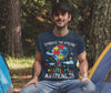 Men's Autism Awareness T Shirt Embrace The Amazing Shirt Hot Air Balloon Shirt Autistic Awareness TShirt