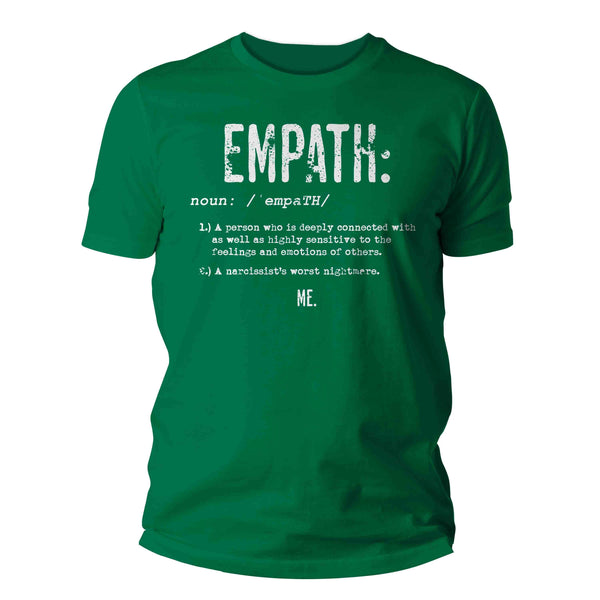 Men's Empath T-Shirt Definition Shirt Gift Ideas Superpower Childhood Trauma cPTSD Toxic Family Hipster Tee Men Unisex-Shirts By Sarah