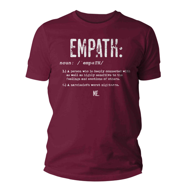 Men's Empath T-Shirt Definition Shirt Gift Ideas Superpower Childhood Trauma cPTSD Toxic Family Hipster Tee Men Unisex-Shirts By Sarah