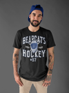 Men's Personalized Hockey Shirt Custom Hockey Dad T Shirt Helmet Goalie Personalized Hockey TShirt Custom Unisex Shirts Gift Idea Tee