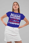 Women's Funny Nurse T Shirt Be Nice To Nurse Shirt Needle Catheter Size I Choose Funny Nurse Gift