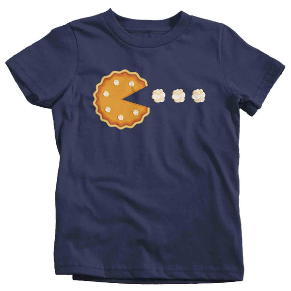 Funny Toddler Thanksgiving T Shirt Funny Pumpkin Pie Shirt Whipped Cream Pie Eater Eat Pie Shirt Pumpkin Tee-Shirts By Sarah