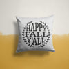 Happy Fall Y'all Pillow Cover Home Decor Pillow Case Throw Pillow Sham Fall Decor Fall Pillow Linen Canvas 15.75"