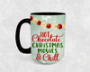 Christmas Movie Coffee Mug Hot Chocolate Chill Xmas Movie Cocoa Watercolor Christmas Decor Coffee Mug Gift 15 oz. 20 oz. Giant Large Cup
