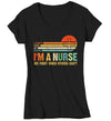Women's V-Neck Nurse T Shirt Can't Stay Home Shirt Nurse Shirt Fight For You Nurse Gift Idea Vintage Shirts Hero Shirt
