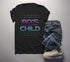 Men's 80's Child T-Shirt Retro Shirt Born In Birthday Tee Vintage Rad Tubular Cool-Shirts By Sarah